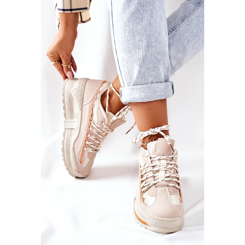 PS1 Chaussures de sport femme Baskets Beige Aland 1