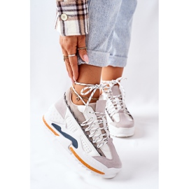 PS1 Chaussures de sport femme Sneakers Blanc Aland blanche 2