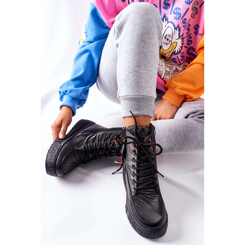 PB1 Trappeurs Cascia noirs pour femmes le noir 1