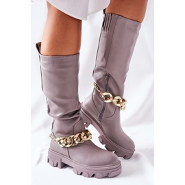 PB1 Bottes hautes Cecina grises 1 PB1 Bottes hautes Cecina grises 1