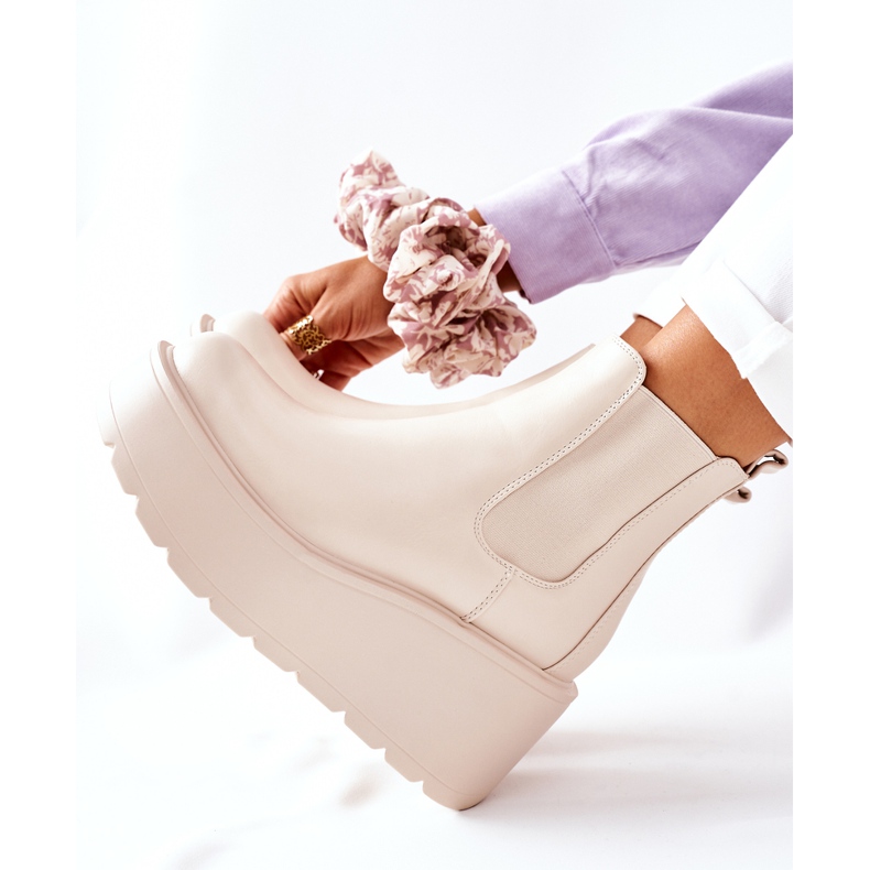 PB1 Bottes Chaudes Beige Montiano 1