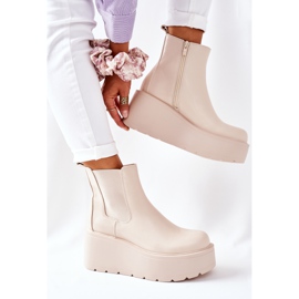 PB1 Bottes Chaudes Beige Montiano 2