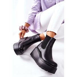 PB1 Bottes chaudes noires de Montiano le noir 1 PB1 Bottes chaudes noires de Montiano le noir 1