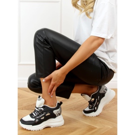 Chaussures de sport noires noires 3170 Noir 1