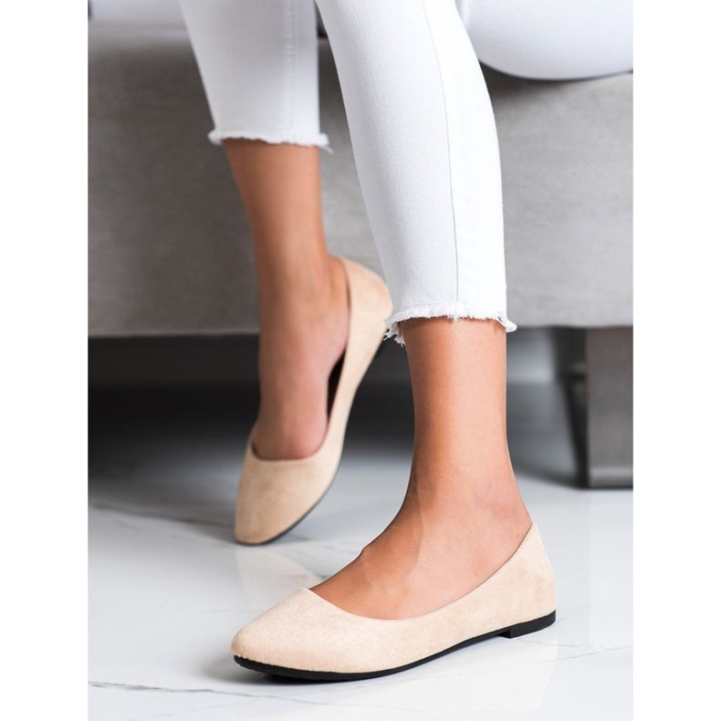 Sabatina Ballerines Beiges Classiques 1