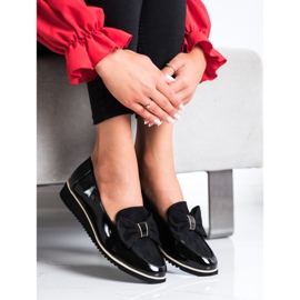 Goodin Chaussures Légères Avec Un Noeud le noir 3