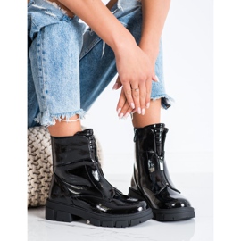 Sacs zippés laqués S. Barski le noir 1 Sacs zippés laqués S. Barski le noir 1