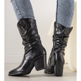 Bottes de cowboy Blown femme noires le noir 1 Bottes de cowboy Blown femme noires le noir 1
