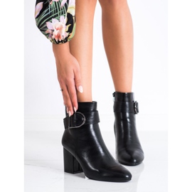 SHELOVET Bottes Classiques Avec Boucle le noir 4