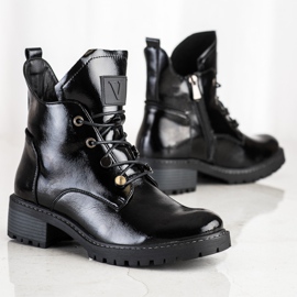 Bottes VINCEZA noires confortables 1