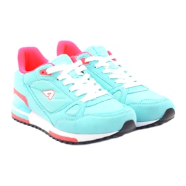 American Club ADI sports attaché américain 1637 menthe blanche vert multicolore rose 4 American Club ADI sports attaché américain 1637 menthe blanche vert multicolore rose 4