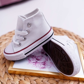 FRROCK Baskets classiques hautes blanches Filemon pour enfants 1