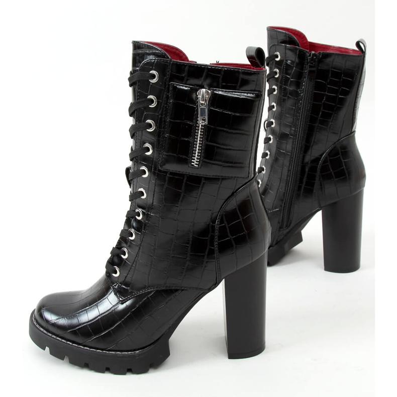 Bottes sur le poteau noir M530 Black Stone le noir 1 Bottes sur le poteau noir M530 Black Stone le noir 1