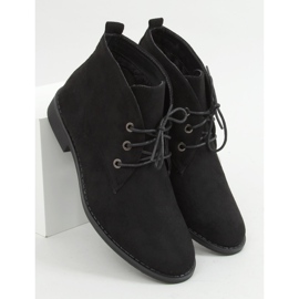 Noir Chaussures à lacets 8321 Noir le noir 1