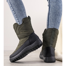 Bottes de neige femme vertes Debra 1