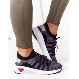 Chaussures de sport pour femmes mousse Big Star HH274532 Gris foncé 5 Chaussures de sport pour femmes mousse Big Star HH274532 Gris foncé 5