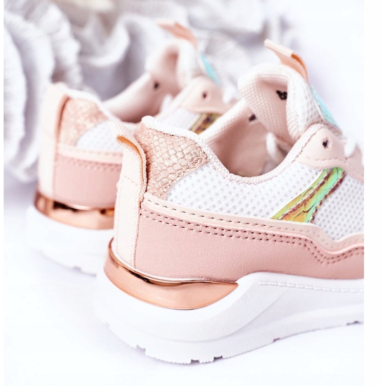 Chaussures de sport pour filles baskets roses 1