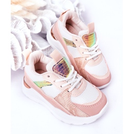 Chaussures de sport pour filles baskets roses 5