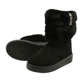 Femme Mukluki Warmed Big Star II274123 Noir le noir 4 Femme Mukluki Warmed Big Star II274123 Noir le noir 4