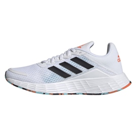 Adidas Duramo Sl K Jr GV9817 chaussures de course blanc noir 1