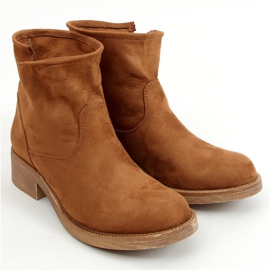 Boots femme classiques camel 9621 Camel brun 1