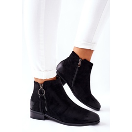 Vinceza Bottes Chaudes En Daim Pour Femmes Noir Janice le noir 3