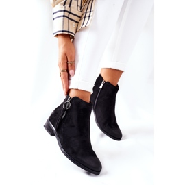 Vinceza Bottes Chaudes En Daim Pour Femmes Noir Janice le noir 4