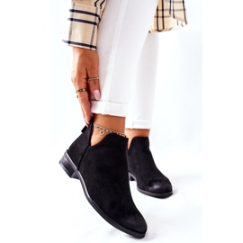 Vinceza Bottes Chaudes En Daim Femme Noir Joaliene 2