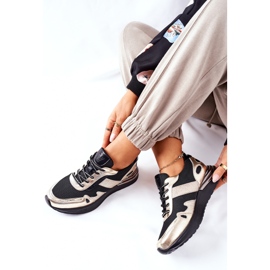 Vinceza Chaussures de sport pour femmes Baskets Noir et Or Manitoba le noir d'or 1 Vinceza Chaussures de sport pour femmes Baskets Noir et Or Manitoba le noir d'or 1