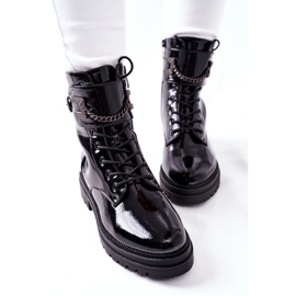 S.Barski Bottes Chaudes Femme Workers Black Vanquish noir 1