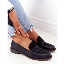 Mocassins Femme Sergio Leone Noir 4