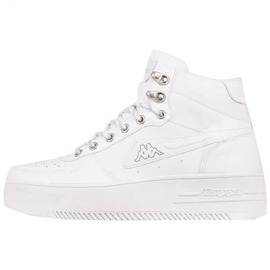 Chaussures Kappa Fallou W 243047 1016 blanche le noir 2 Chaussures Kappa Fallou W 243047 1016 blanche le noir 2