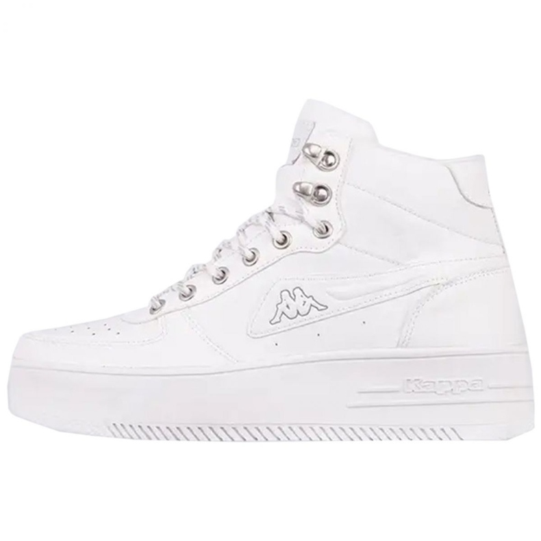 Chaussures Kappa Fallou W 243047 1016 blanche le noir 2 Chaussures Kappa Fallou W 243047 1016 blanche le noir 2