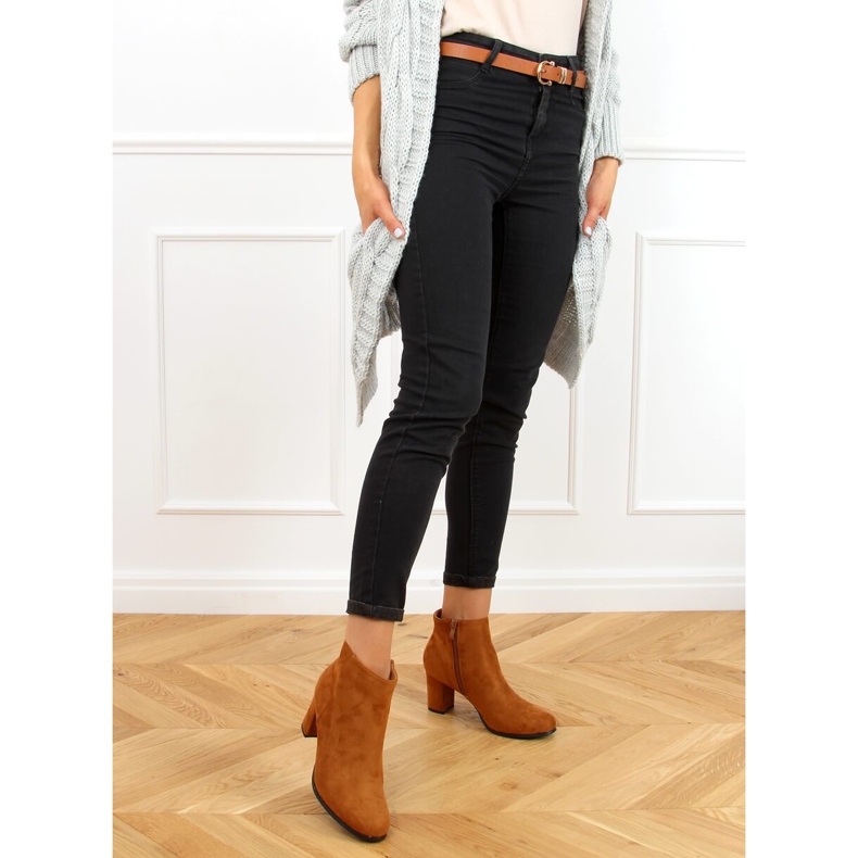 Escarpins classiques camel E2165 Camel brun 2