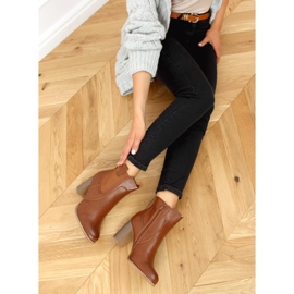 Escarpins marron 3654 Camel brun 1