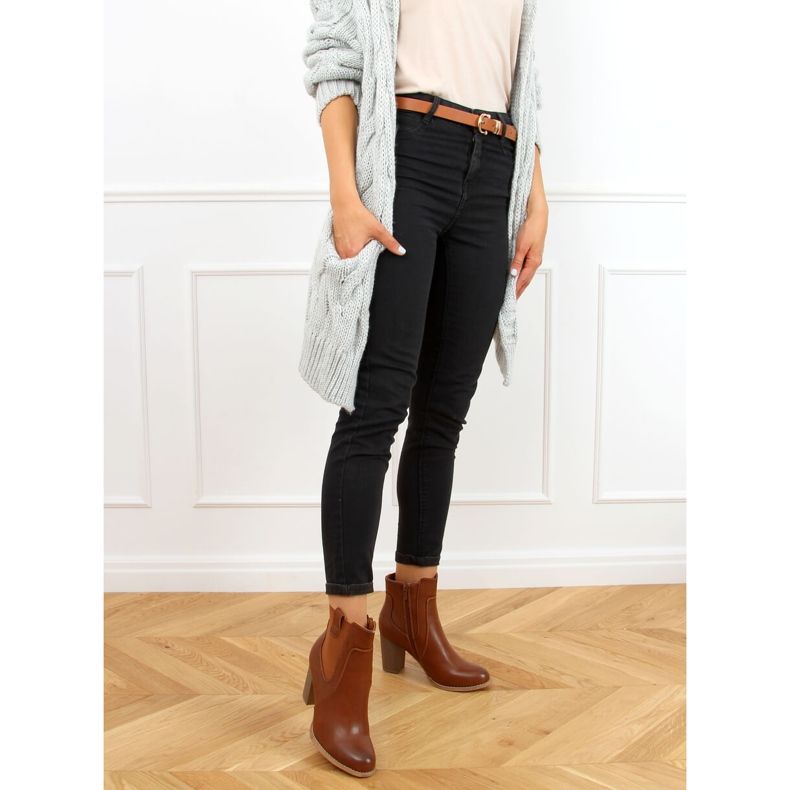 Escarpins marron 3654 Camel brun 2