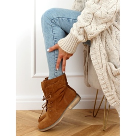 Workery camel NC1198 Bottes camel brun 2