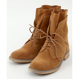 Workery camel NC1198 Bottes camel brun 1