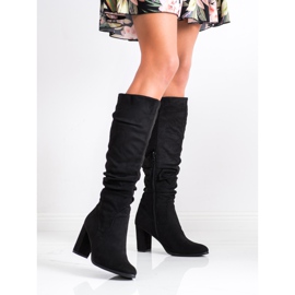 Seastar Bottes noires classiques sur le poste le noir 1