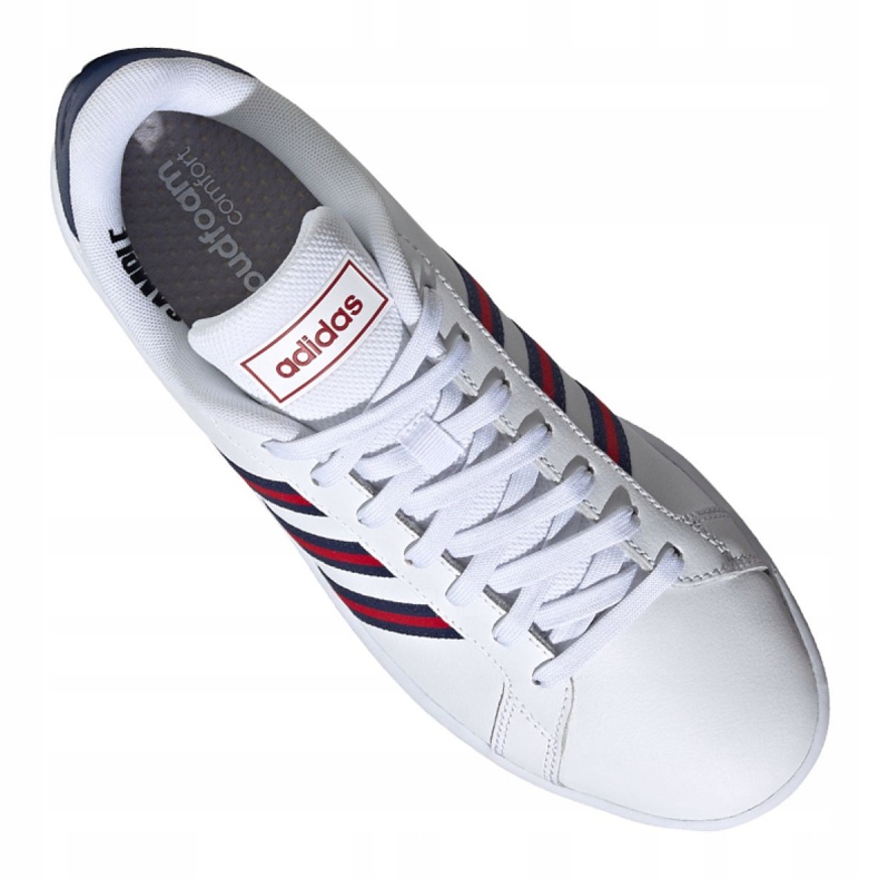 Chaussures Adidas Grand Court M FV8130 blanche 2