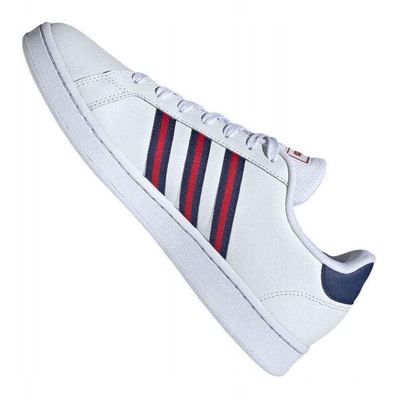 Chaussures Adidas Grand Court M FV8130 blanche 3