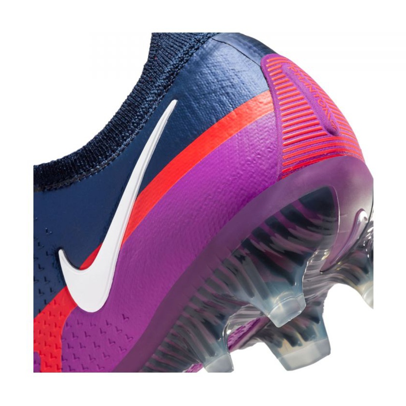 Chaussures de football Nike Phantom GT2 Elite Fg M CZ9890-415 orange, violet, bleu marine violet 1