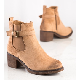 Marquiz Bottes décontractées confortables brun 4