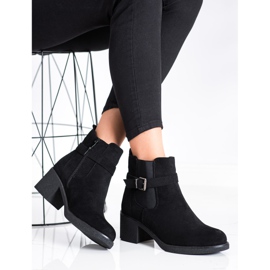Marquiz Bottes décontractées confortables le noir 3