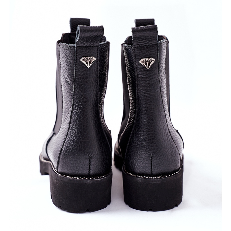 Bottines Chelsea Noires Noir Nicole 2672 1