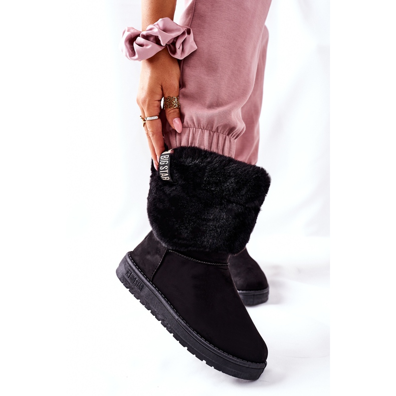 Bottes de neige pour femmes Big Star II274123 Noir 2