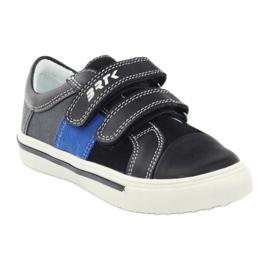 Chaussures garçon Bartek 15607 noir multicolore gris bleu 1