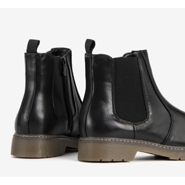 Boots femme Goodie noires classiques 1