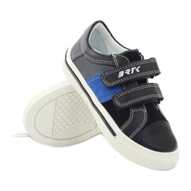 Chaussures garçon Bartek 15607 noir multicolore gris bleu 3
