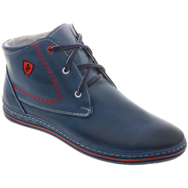 Polbut Bottes non isolées homme 339 bleu marine 1